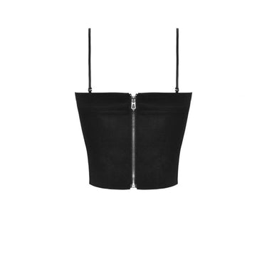 Punk Metal Crop Corset